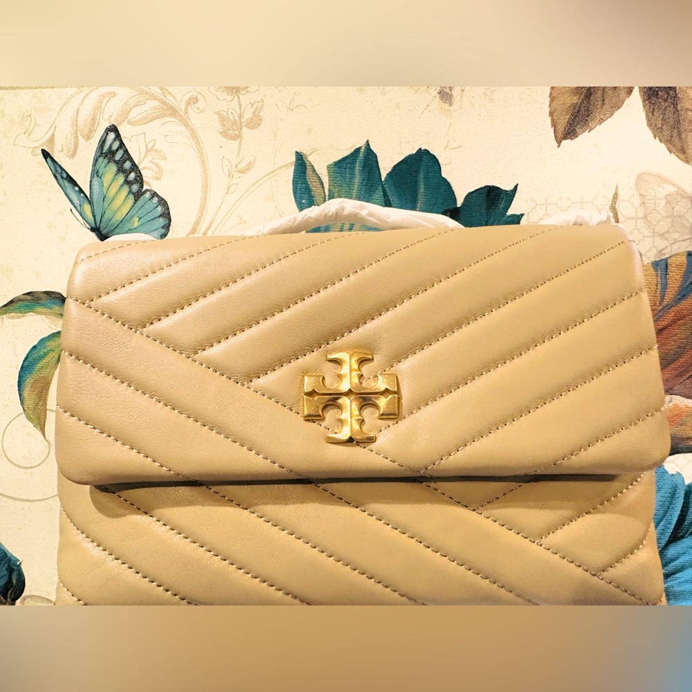 Tory Burch small Kira Chevron Leather Shoulder Bag